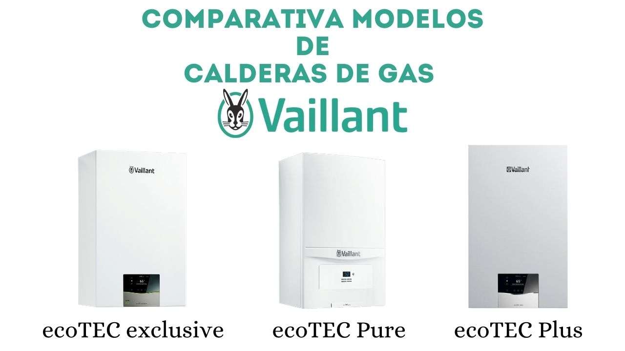 Comparativa modelos de calderas de gas Vaillant