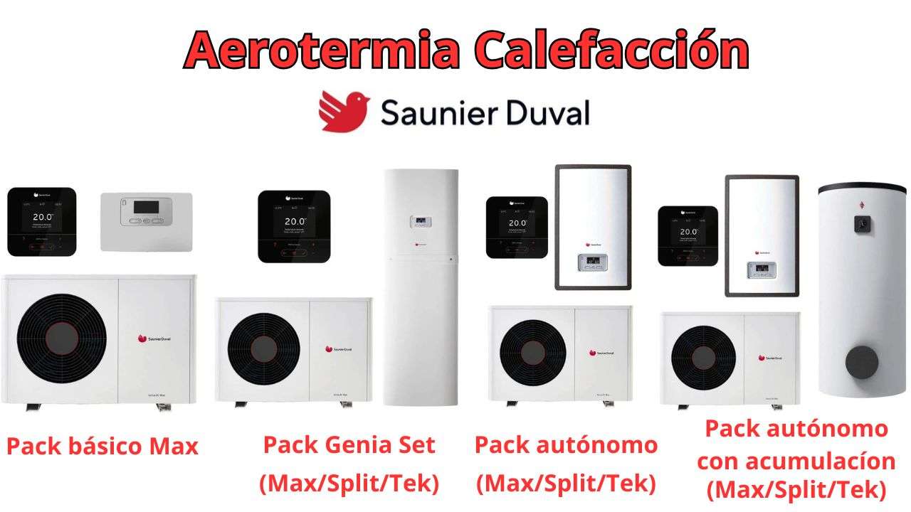Aerotermia Calefacción Saunier Duval